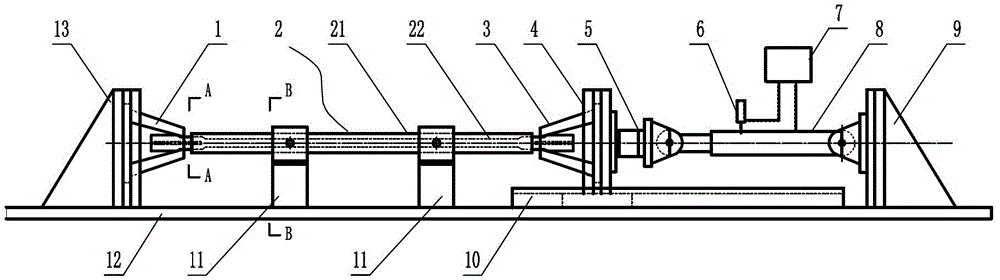 Buckling-restrained brace manufacturing device and method for manufacturing buckling-restrained brace by device