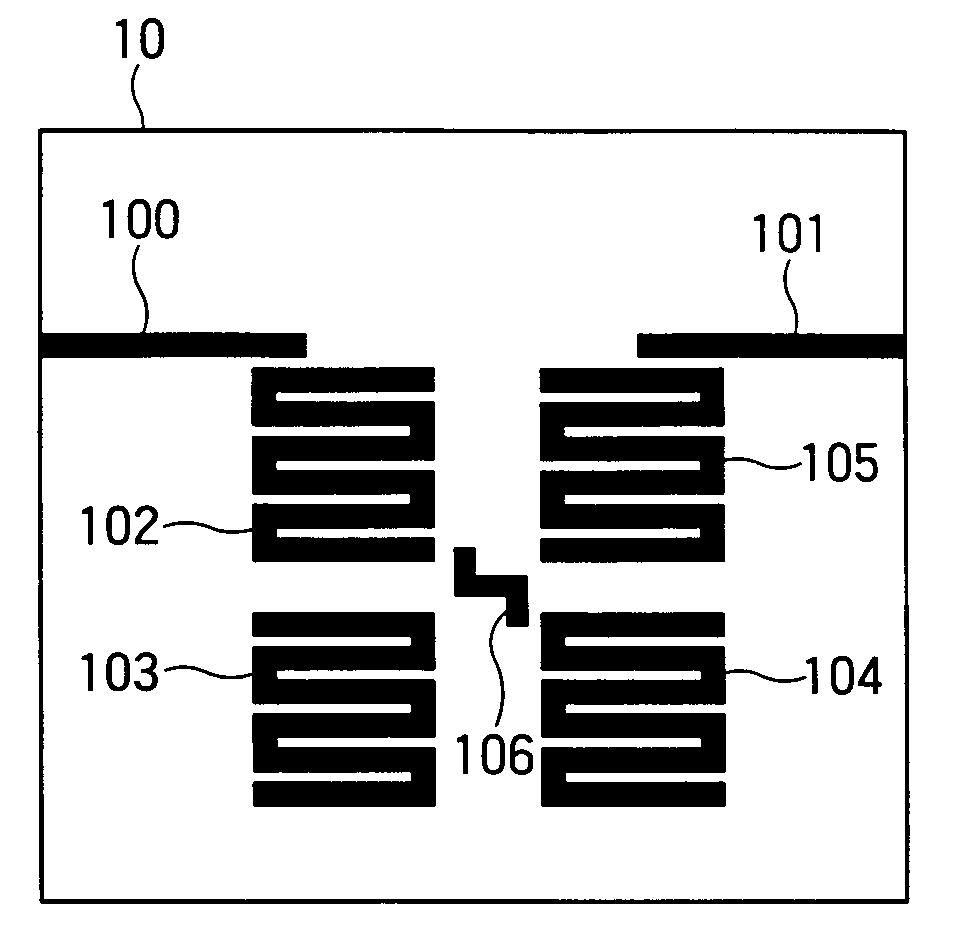 Resonant circuit, filter circuit, and antenna device