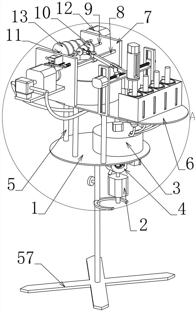 Anesthesia auxiliary support for anesthesia