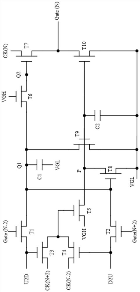 GOA circuit and driving method thereof and display panel