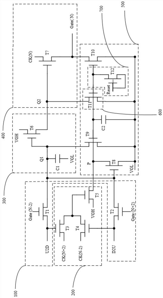 GOA circuit and driving method thereof and display panel