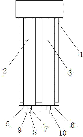 Paper tube dividing and cutting machine capable of achieving synchronous processing