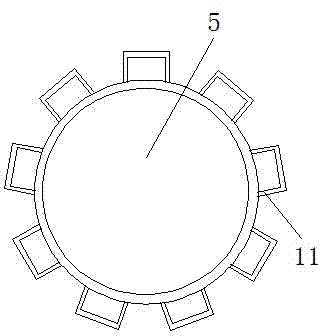 Paper tube dividing and cutting machine capable of achieving synchronous processing