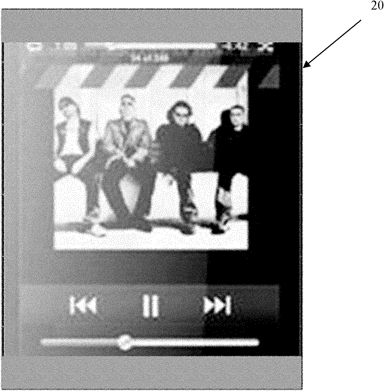 Method for supporting display of a plurality of sub display screens on mobile phone display screen