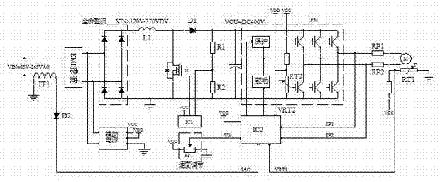 High-pressure washer driving system and method based on brushless direct current motor