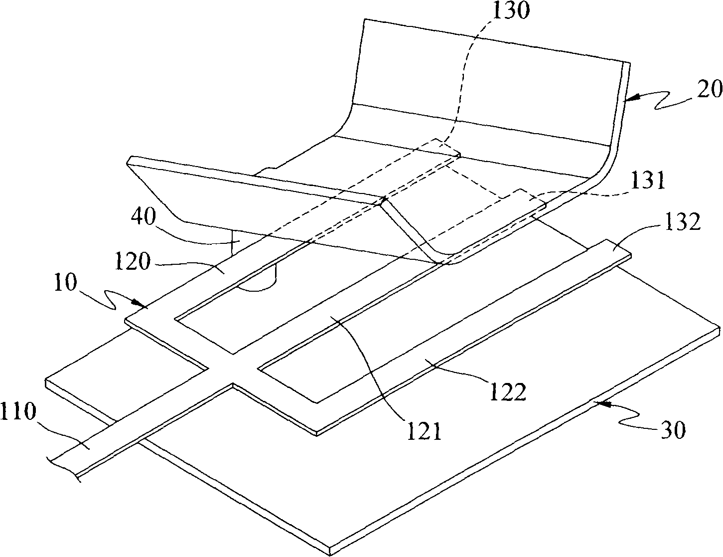 Adjustable antennae phase shifter