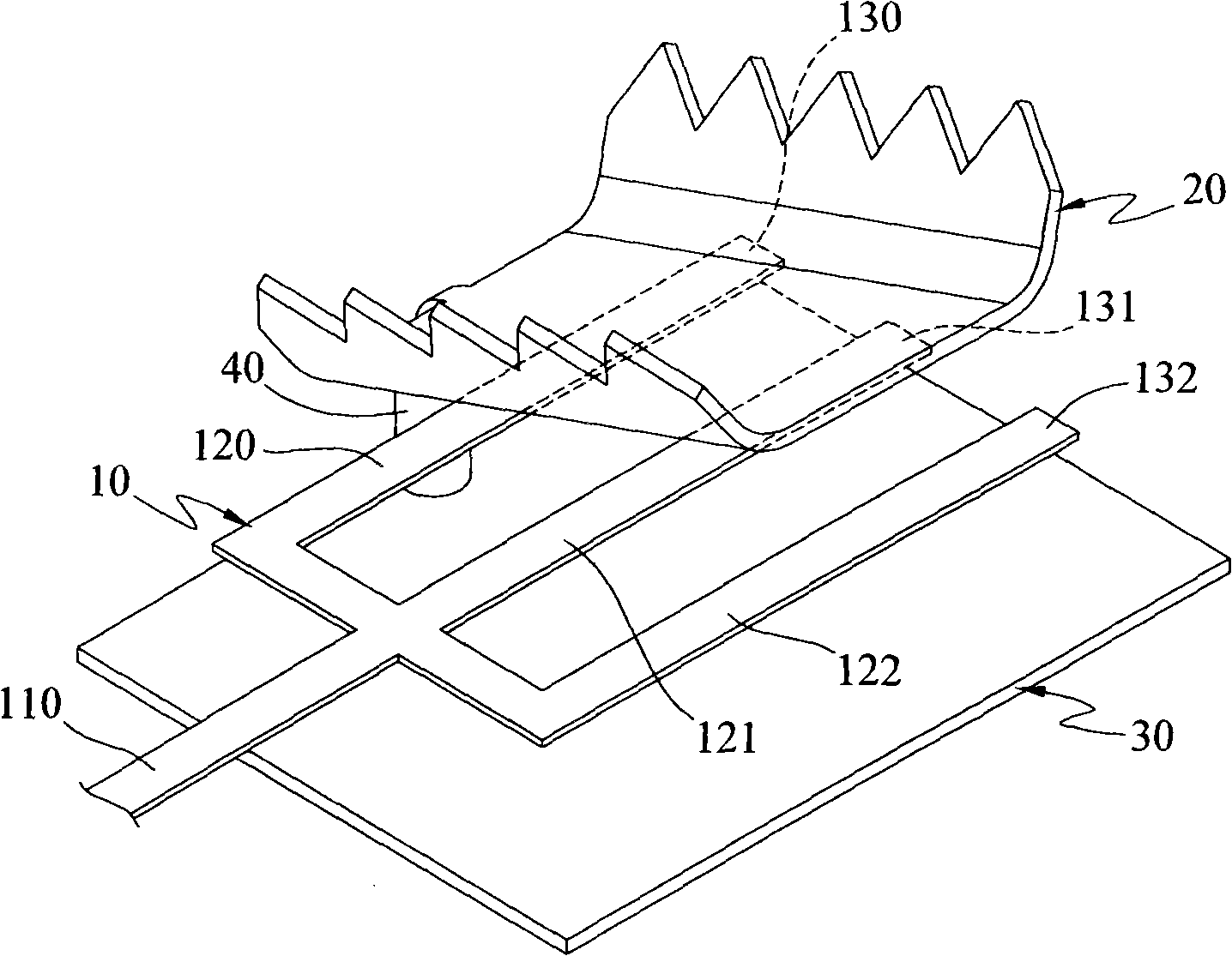 Adjustable antennae phase shifter