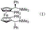 Method for synthesizing C2-symmetrical chiral ferrocenyl phosphine compound