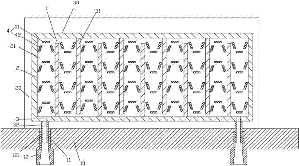 High-power energy-saving heat dissipation box