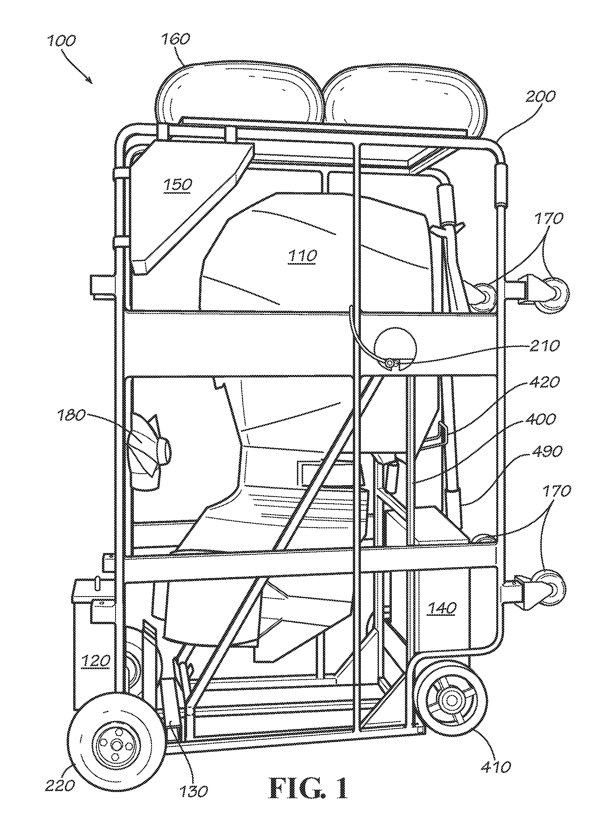 Outboard Motor Transportation, Storage and Maintenance System