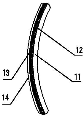 Nasal stent-free discoloration antifogging glasses