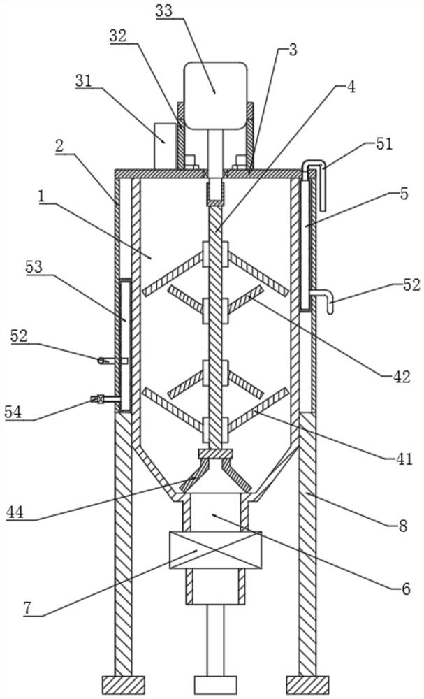 Preparation method and equipment of magnetic nanocomposite material