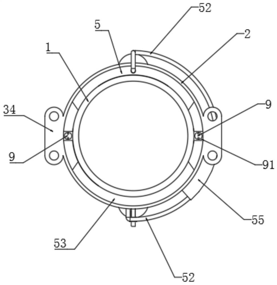 Preparation method and equipment of magnetic nanocomposite material