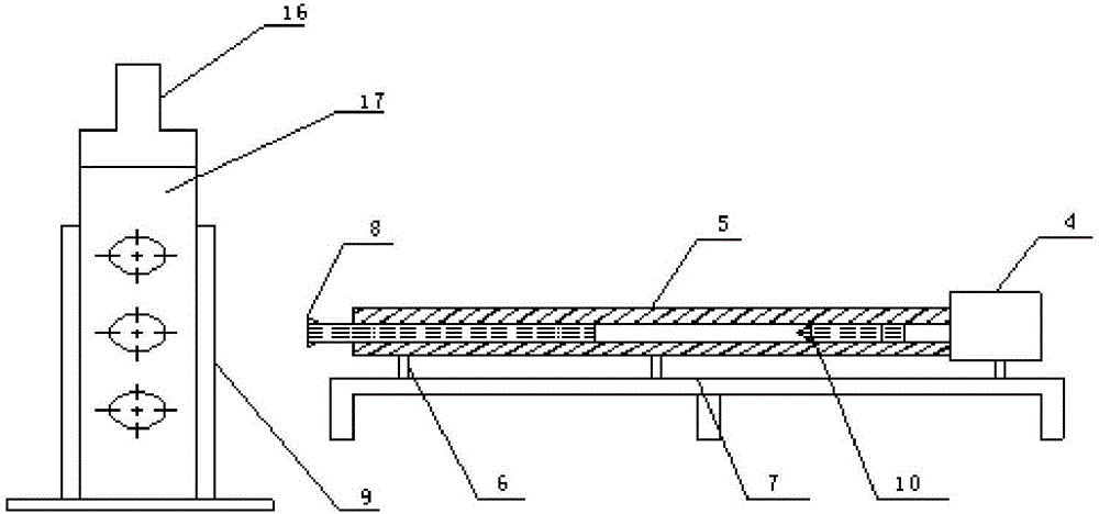 Controllable experiment device for simulating roadway unloading and method for applying controllable experiment device