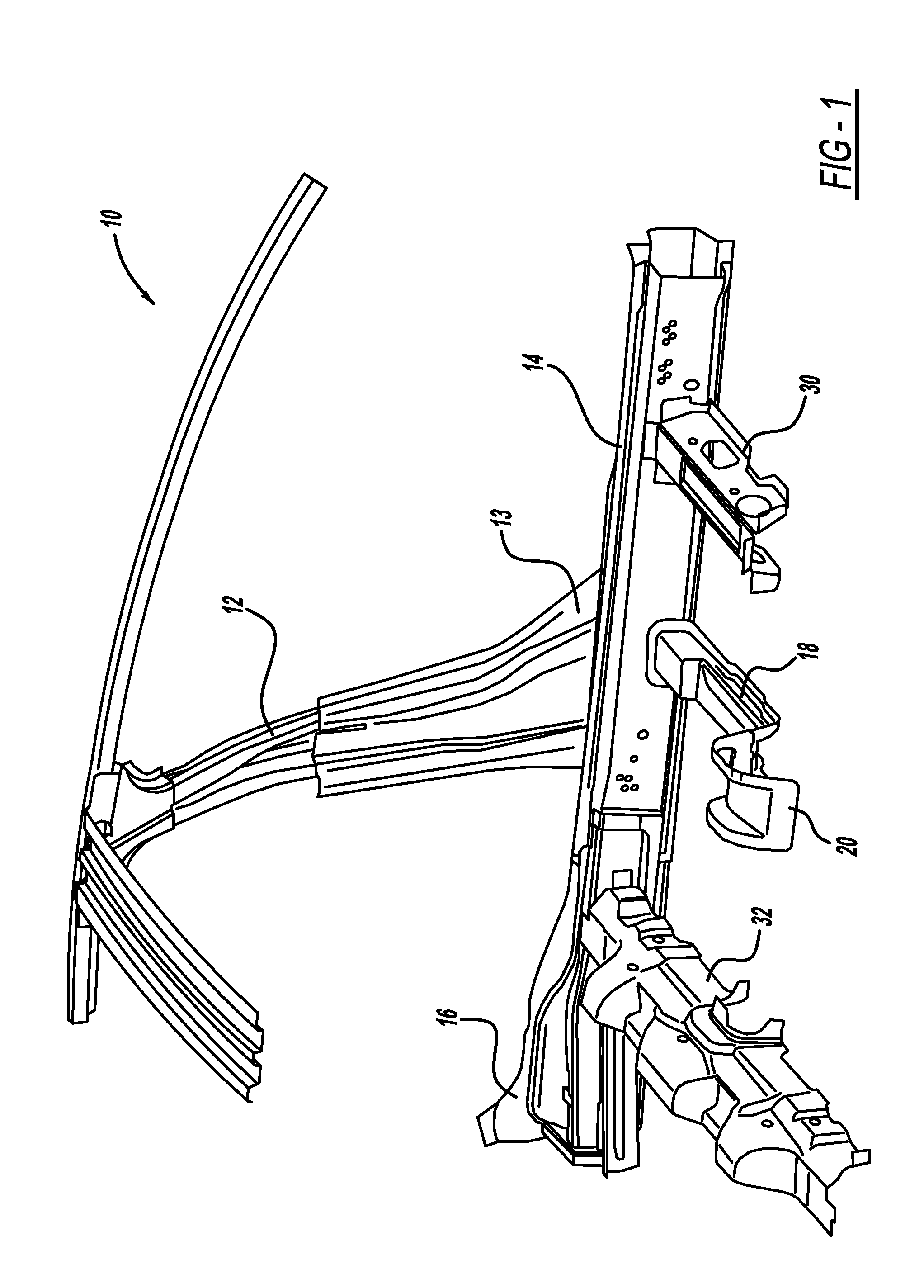 Energy distributing side structure for vehicle side impact occupant protection