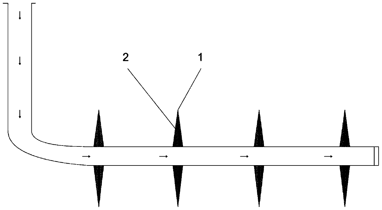 Horizontal well crack plugging and wellbore reconstruction repeated-fracturing method