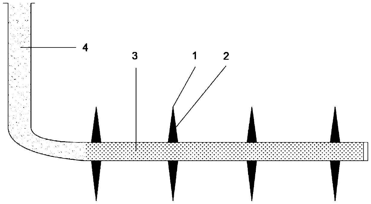 Horizontal well crack plugging and wellbore reconstruction repeated-fracturing method