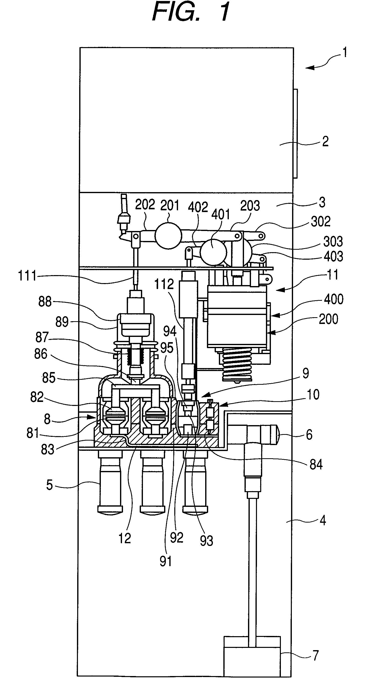 Vacuum insulated switchgear