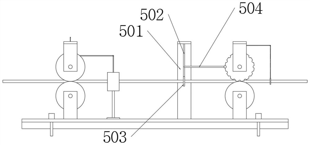 Insulating coating coating device for wire processing