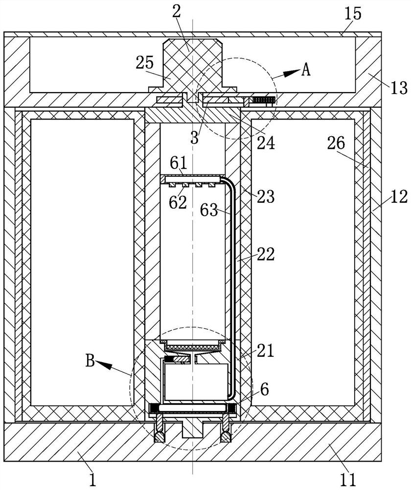 A limitable revolving door for easy cleaning