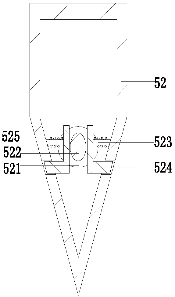 Automatic demounting robot for frame-supporting column formwork for building construction