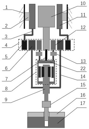 Torque wrench with very low reactive force to operator