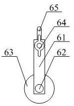 A flushing device for safe protection of textile materials