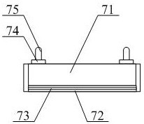 A flushing device for safe protection of textile materials