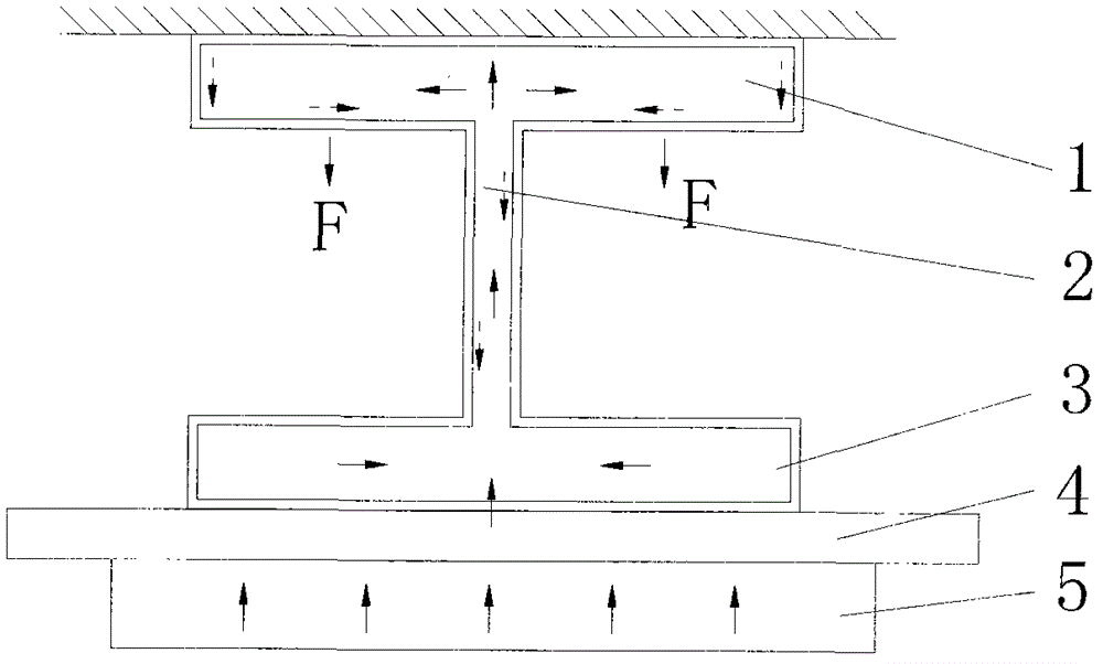 Heat pipe applied to brake pad and production method thereof