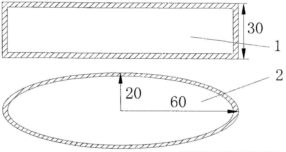 Heat pipe applied to brake pad and production method thereof