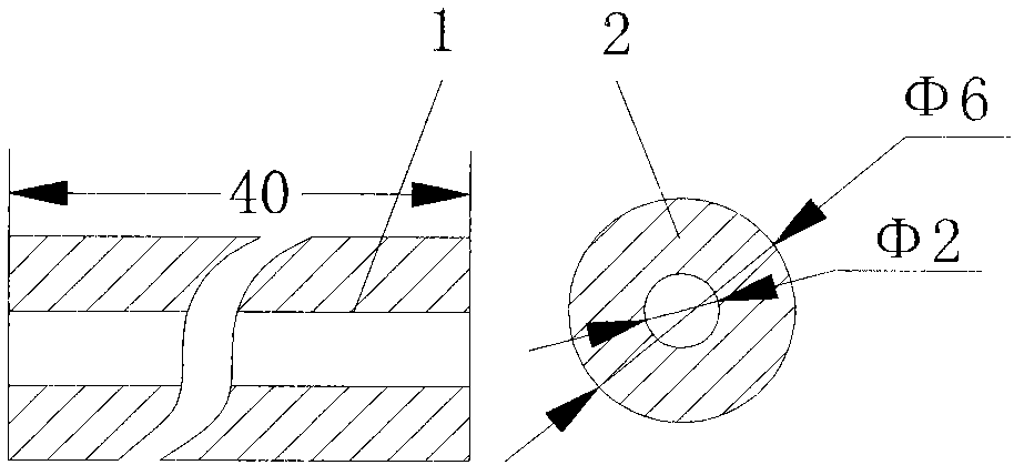 Heat pipe applied to brake pad and production method thereof