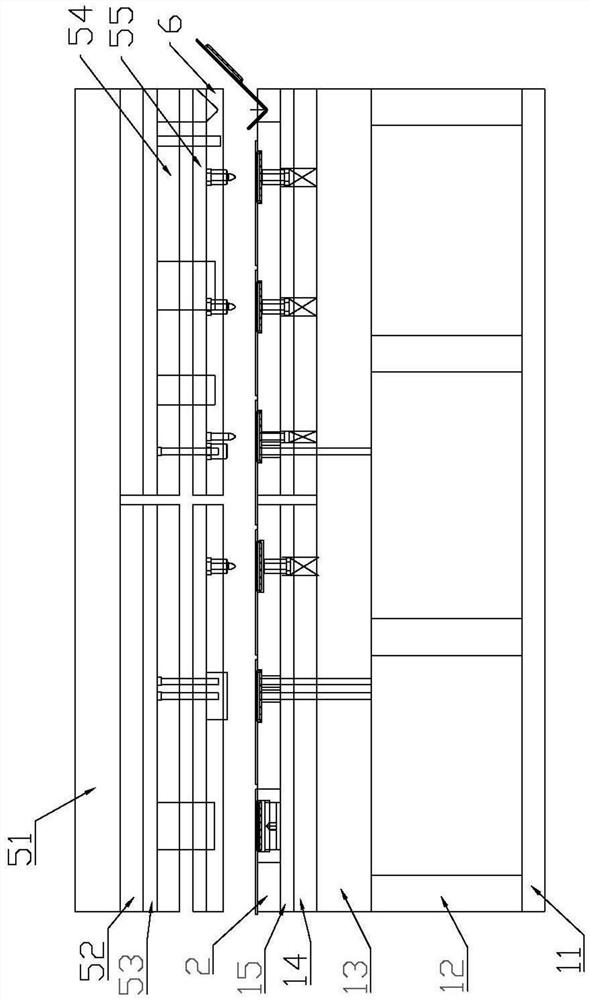 Continuous forming die for machining corrugated resistance tube support