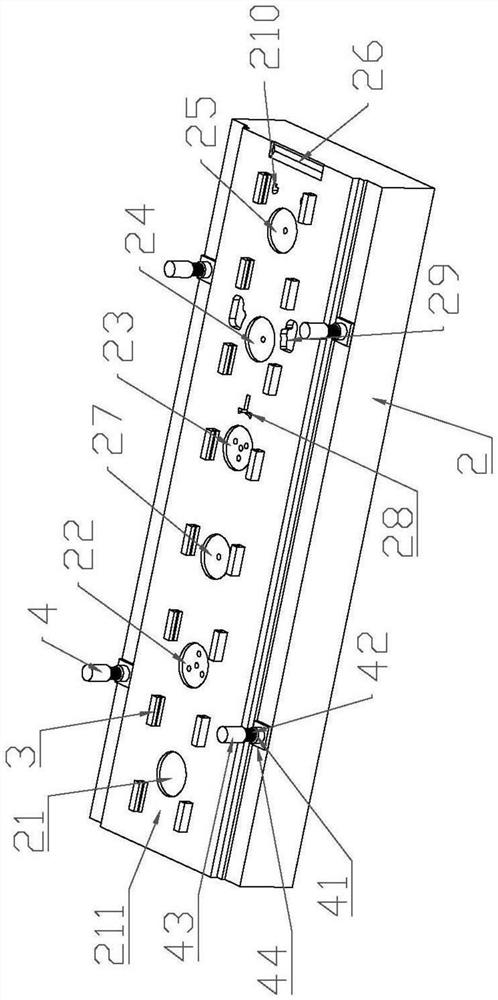 Continuous forming die for machining corrugated resistance tube support