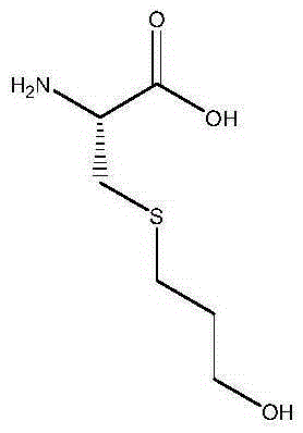 A kind of synthetic method of fudosteine