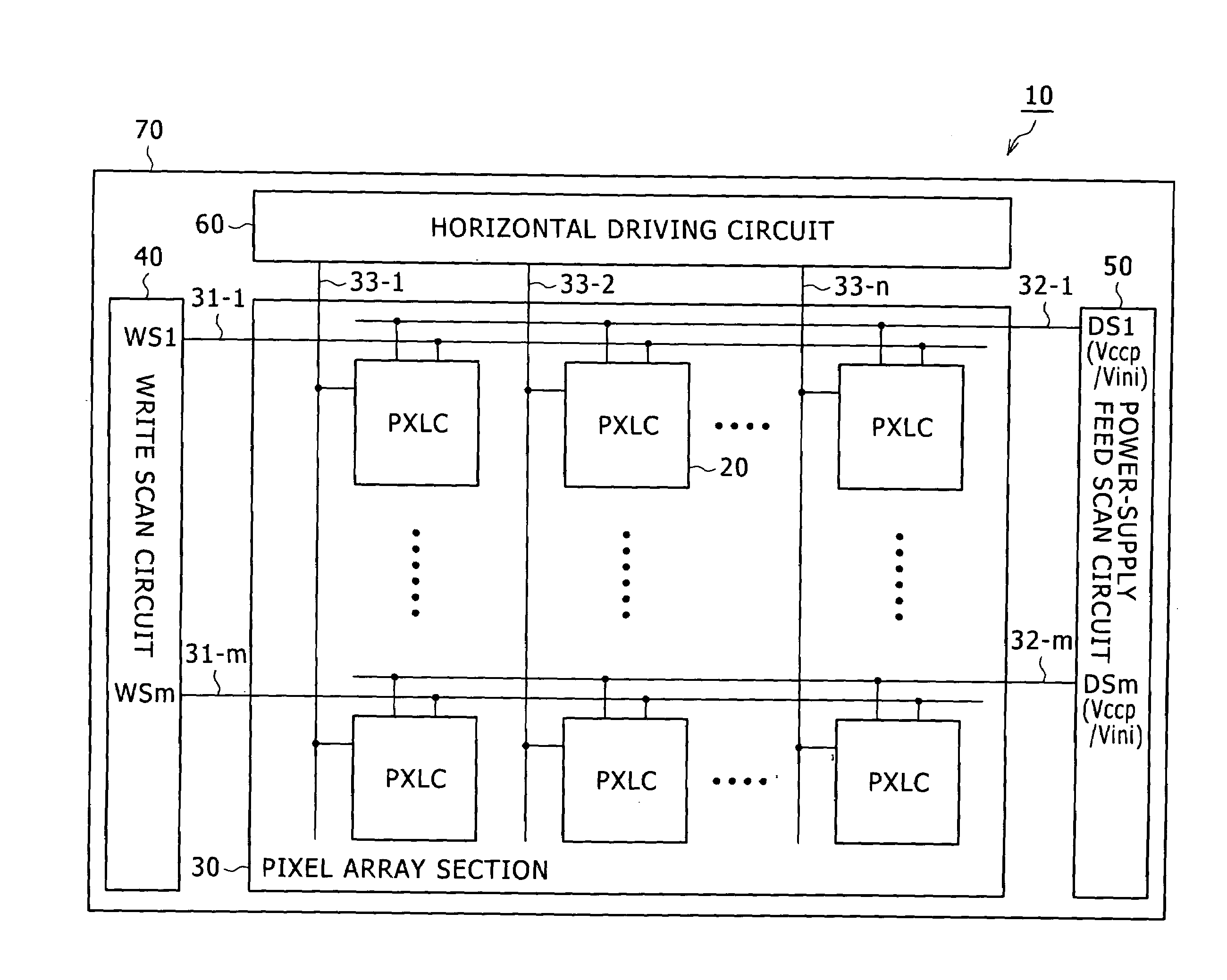 Display apparatus, display-apparatus driving method and electronic equipment