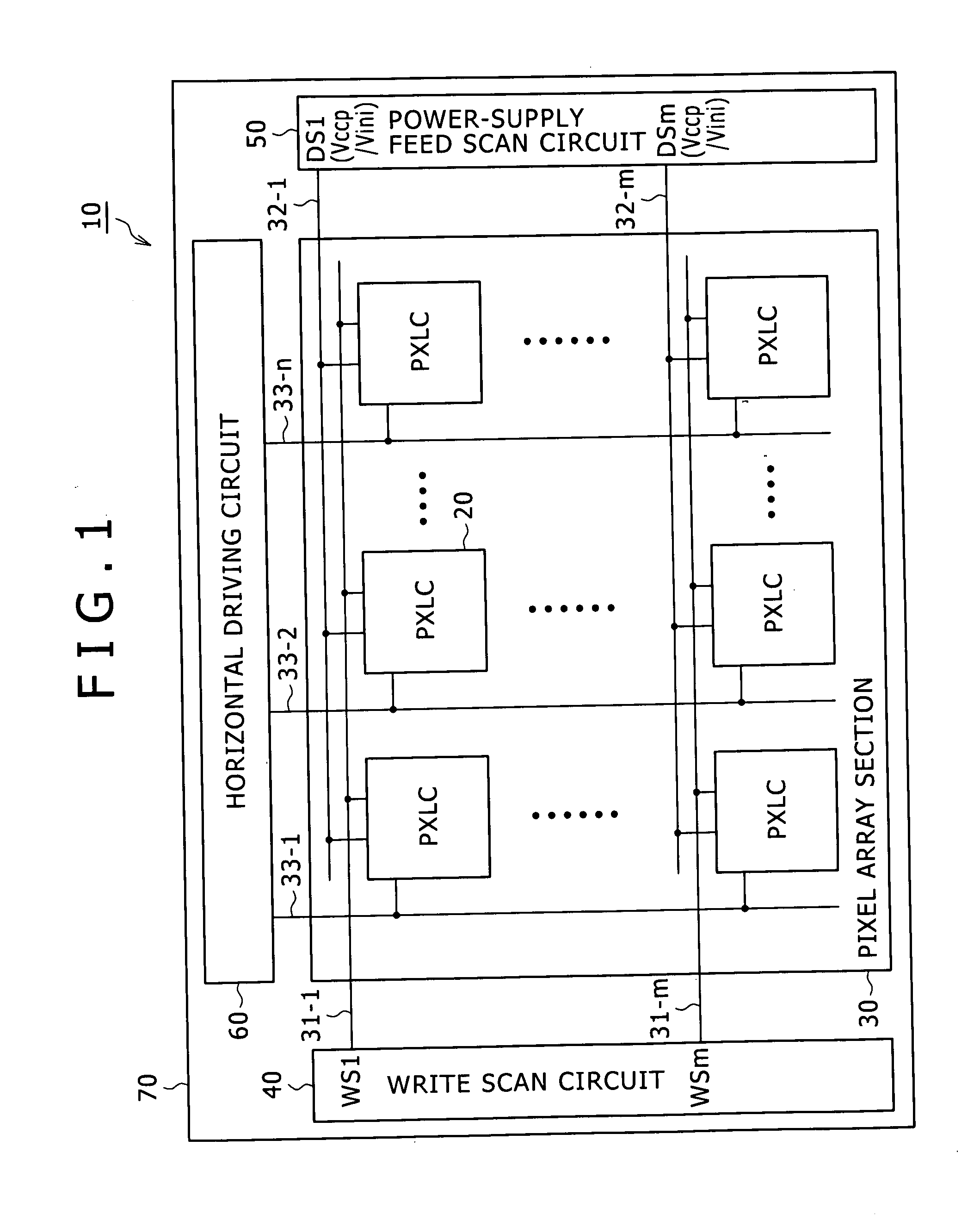 Display apparatus, display-apparatus driving method and electronic equipment