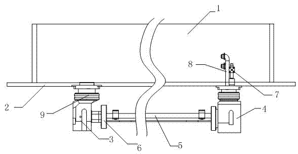 Assembly type rotating target apparatus facilitating changing of target materials