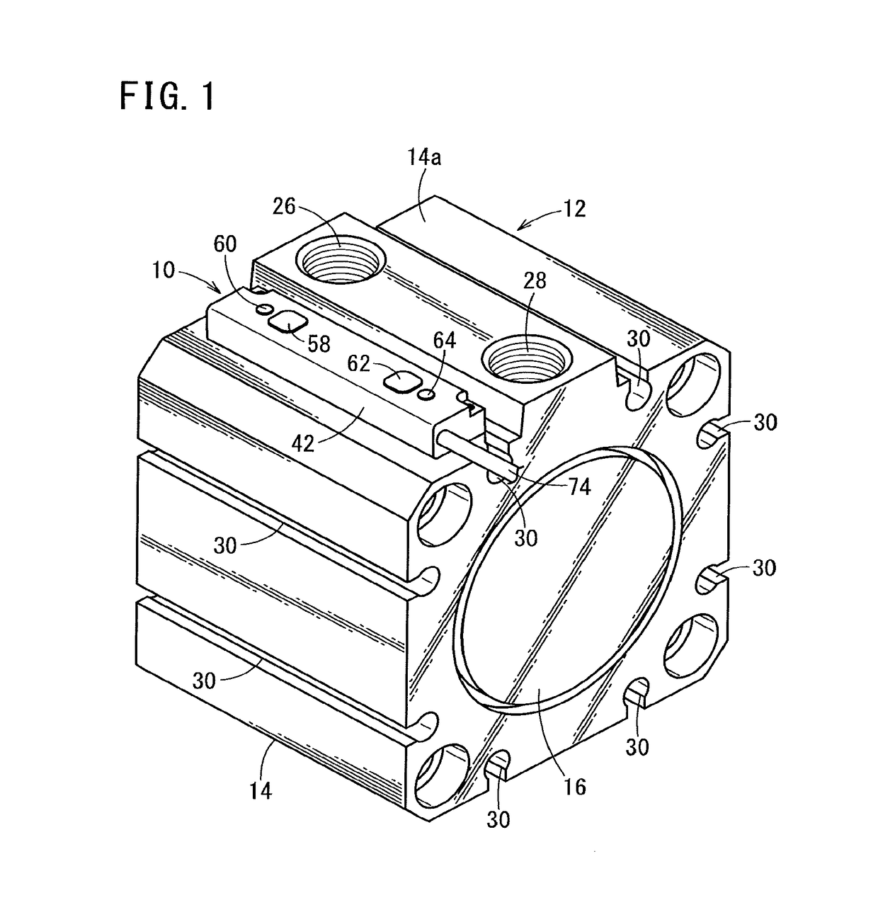 Position detecting sensor