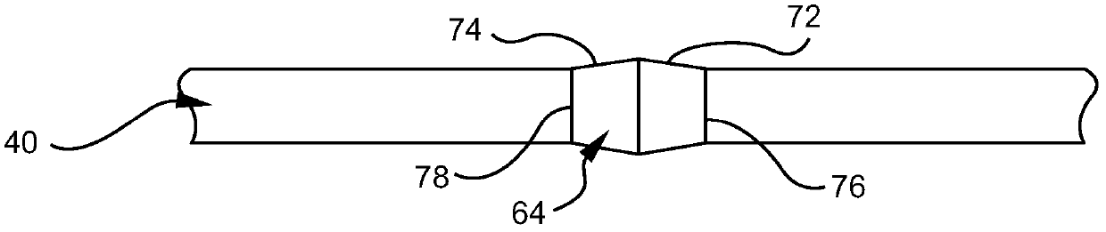 Bi-directional cannula feature capture mechanism