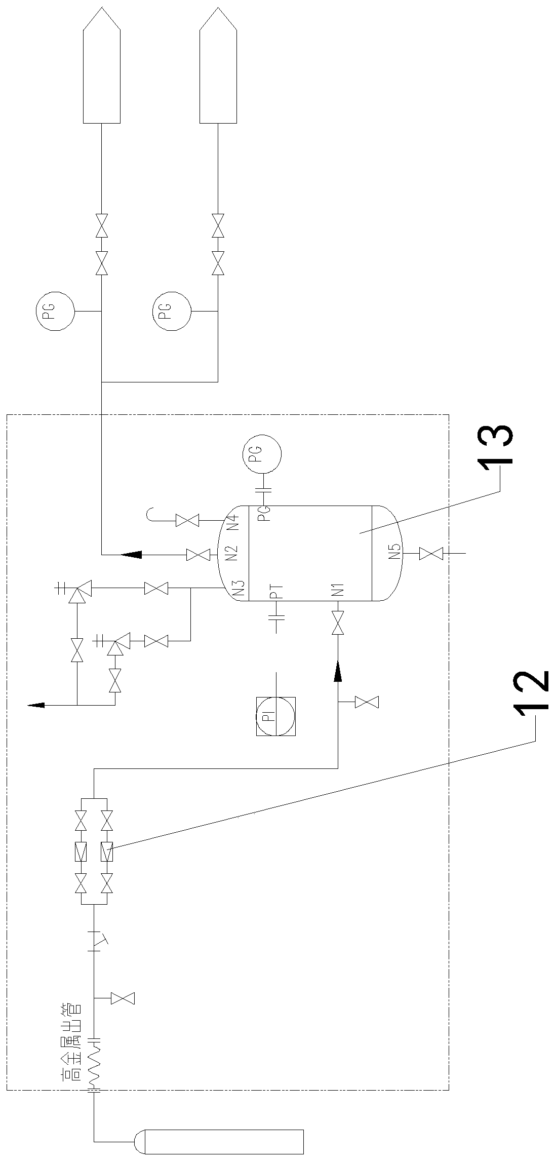 Polypropylene VOCs treatment environment-friendly recovery system