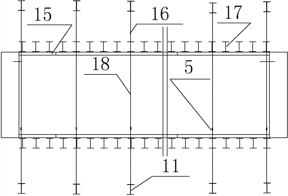 A coke oven column installation method