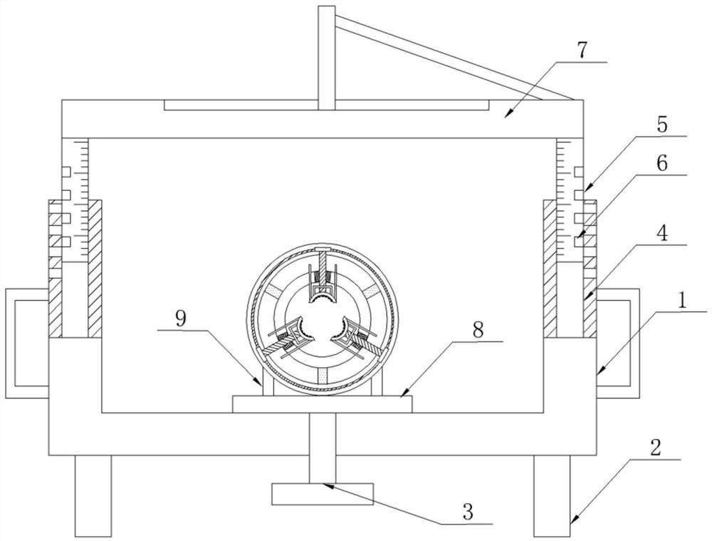 A portable manual curved screen printing machine and using method