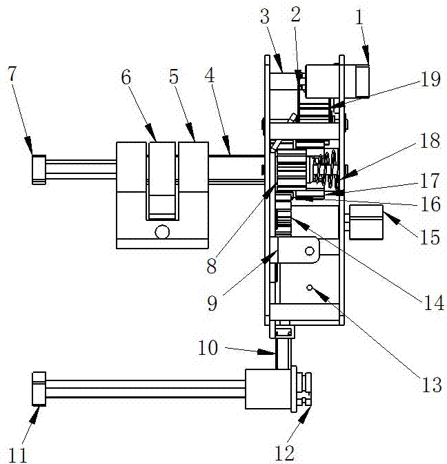 Double-clutch device for high-safety electronic lock and electronic lock