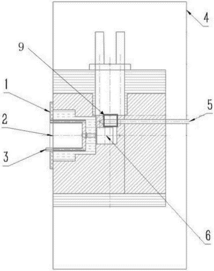 In-situ Raman spectrum measurement method and measurement device for high temperature volatile and corrosive fused salt