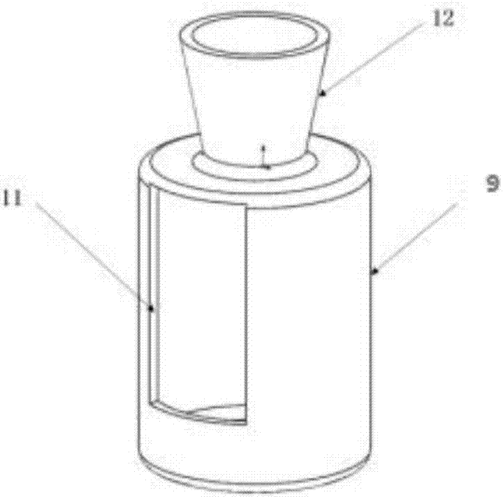 In-situ Raman spectrum measurement method and measurement device for high temperature volatile and corrosive fused salt