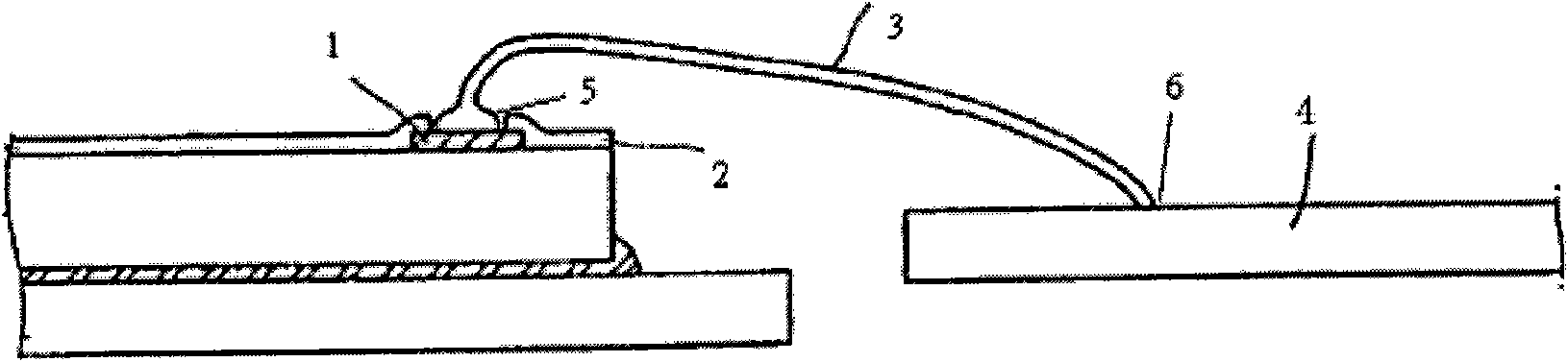 Alloy wire for connecting semiconductor components