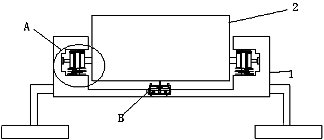 Damping device of textile yarn equipment