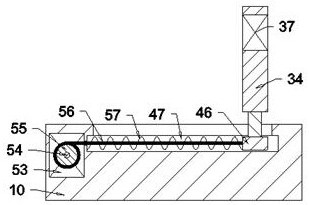 Cloth hardening treatment equipment convenient to clamp