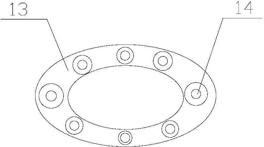 Tool rotating incremental forming device for magnesium alloy sheet