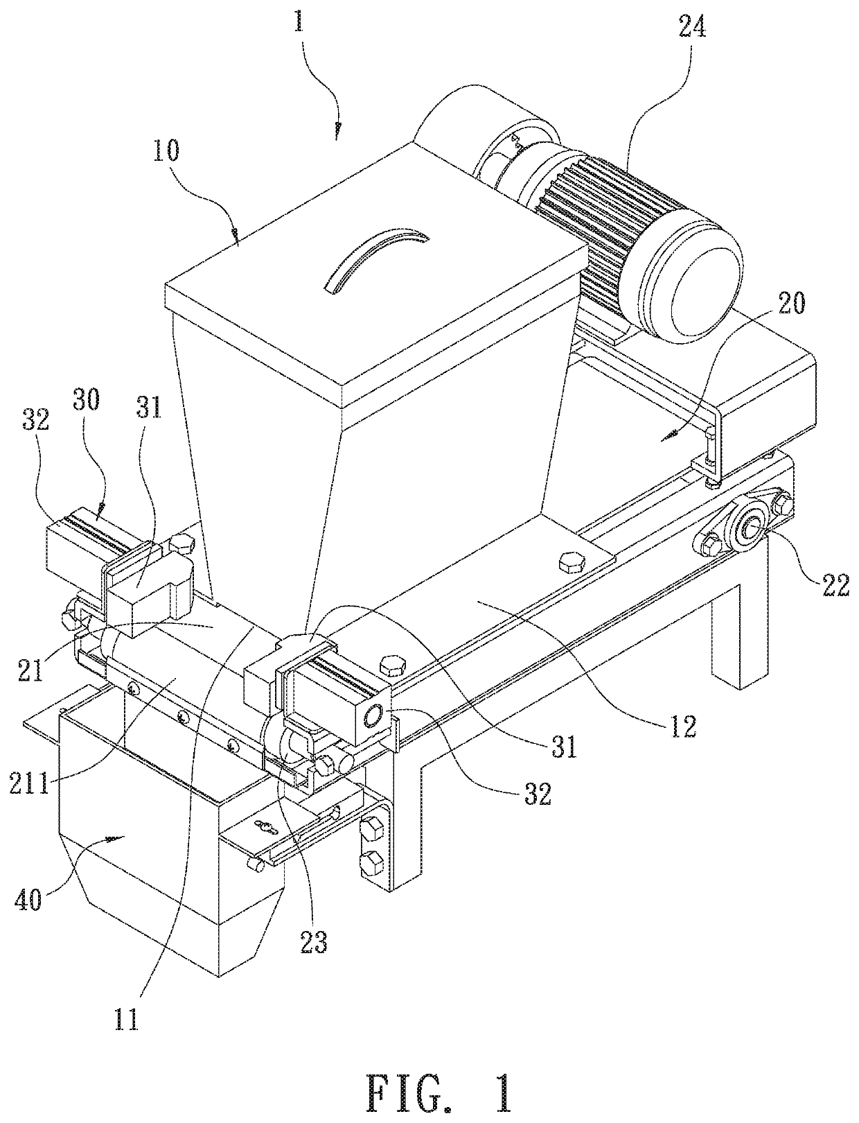 Quantitative Material Supply Mechanism